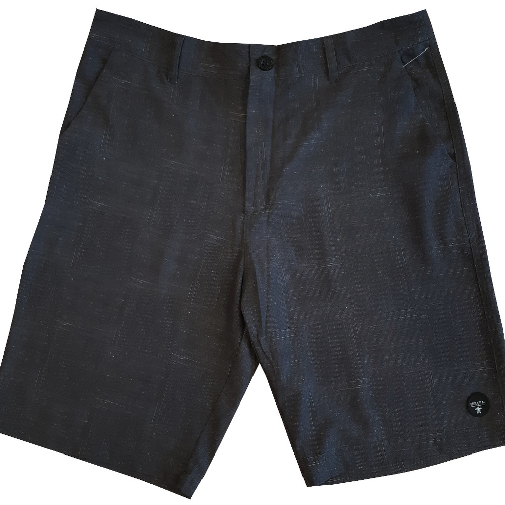 black hybrid shorts